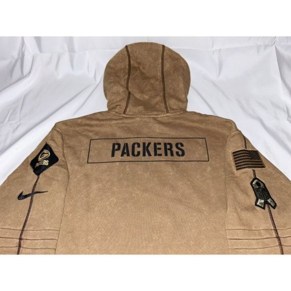 ❤️Green Bay Packers Salute to Service Hoodie 2023 Men's Sideline Pullover❤️ - Picture 7 of 7